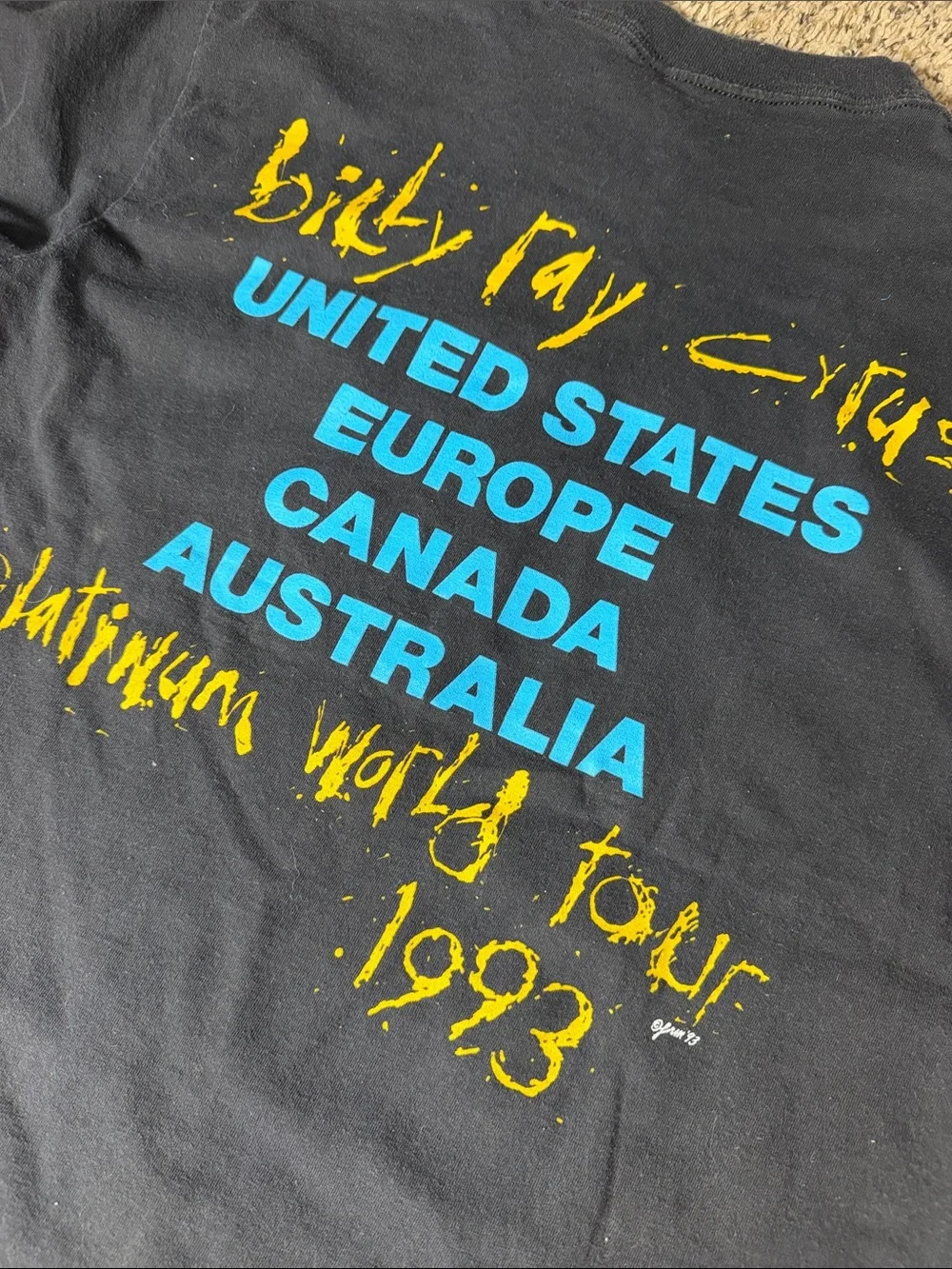 Vtg Billy Rae Cyrus T shirt